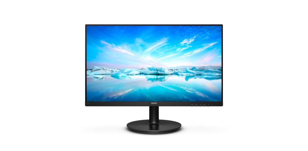 MON Philips V Line 21.5inch Full-HD HDMI LED Zwart 3