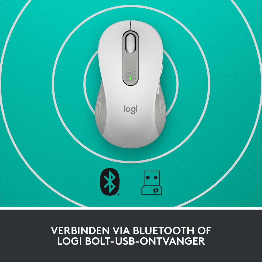 Logitech Signature M650 muis Linkshandig RF-draadloos + Blue 10