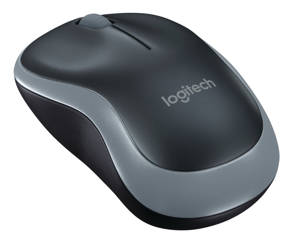 MS Logitech M185 Wireless Mouse Swift Grey 5
