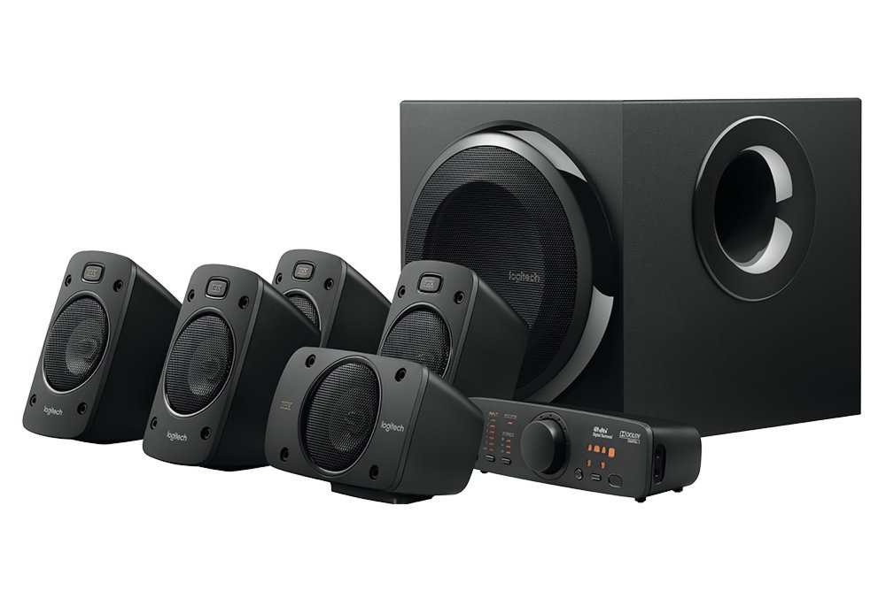 Logitech Z906 Speaker set 5.1 kanalen 500 W Zwart 8