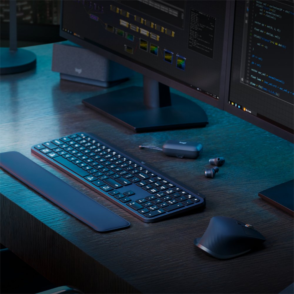 TB Logitech MX Keys S RF Wireless BT QWERTY USGrafiet 8
