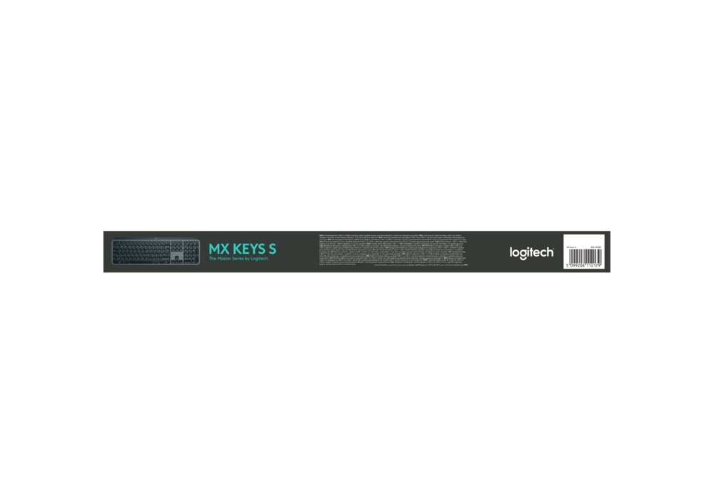 TB Logitech MX Keys S RF Wireless BT QWERTY USGrafiet 35