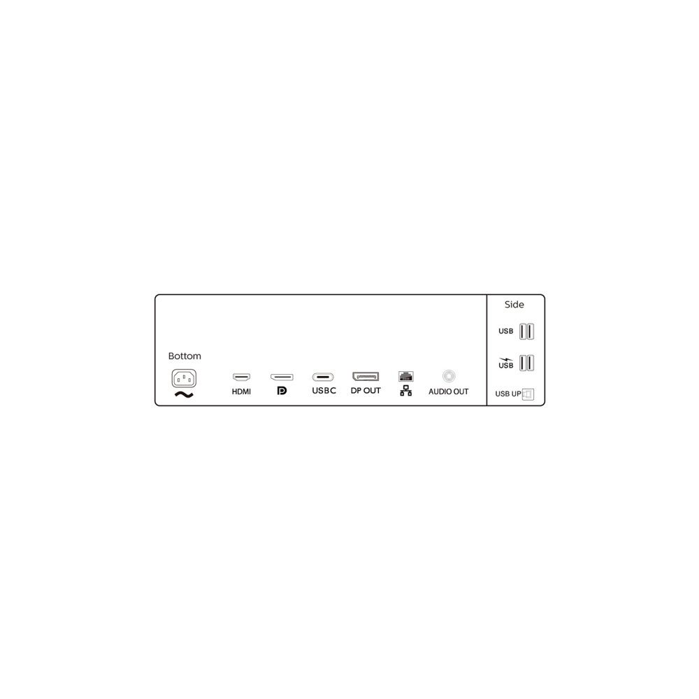 Philips P Line 346P1CRH/00 34'' UltraWide Quad HD Zwart 10