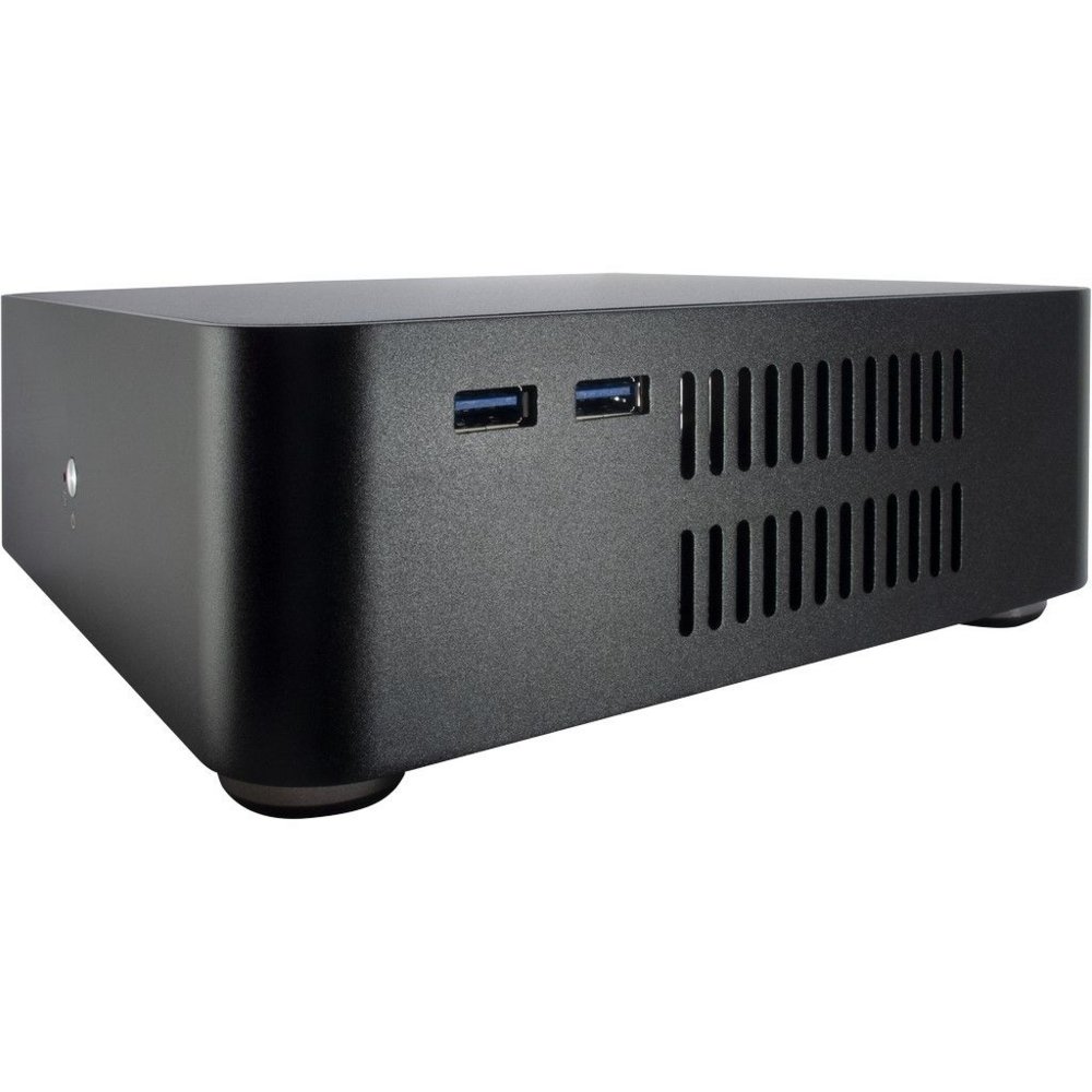 Case Inter-Tech ITX A60 Mini Tower Zwart 60W 5