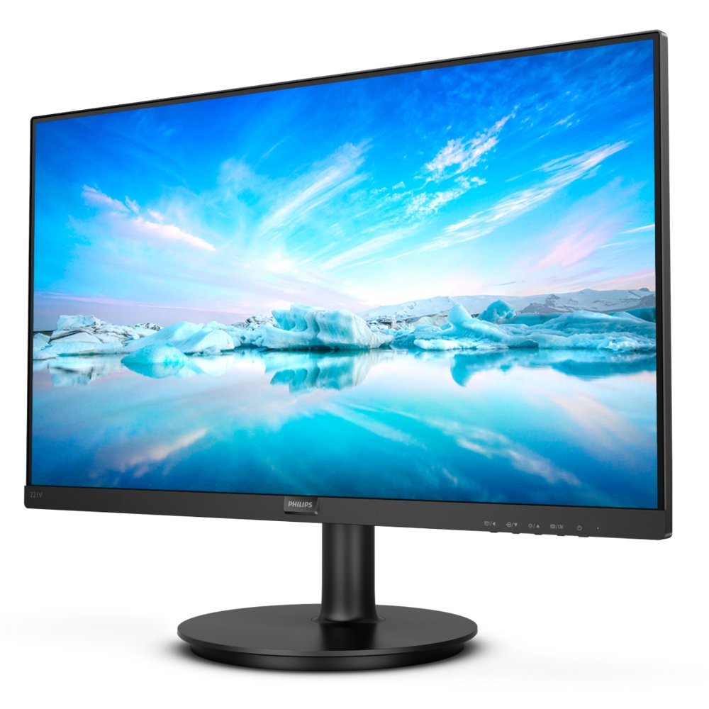 MON Philips V Line 21.5inch Full-HD HDMI LED Zwart 12
