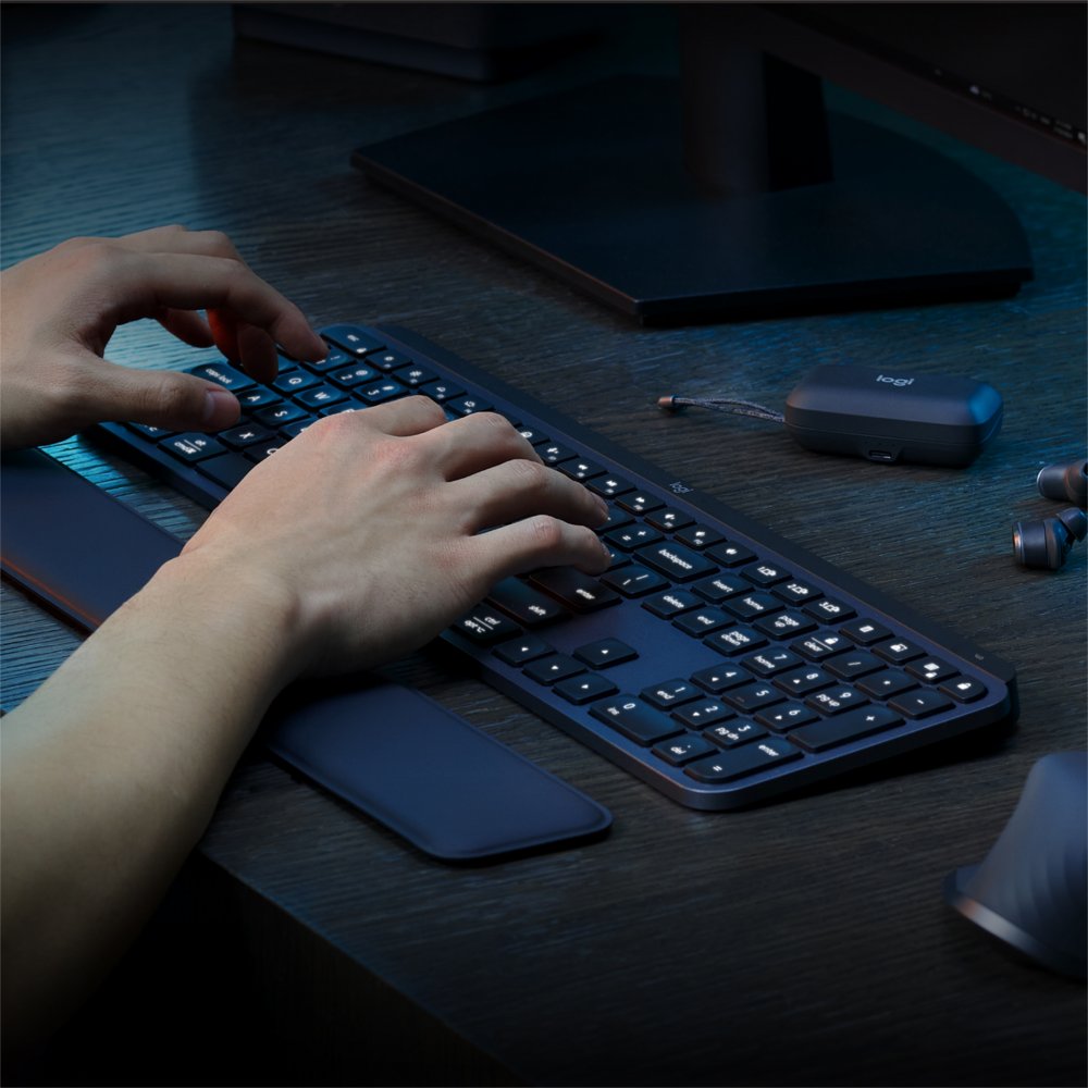 TB Logitech MX Keys S RF Wireless BT QWERTY USGrafiet 6