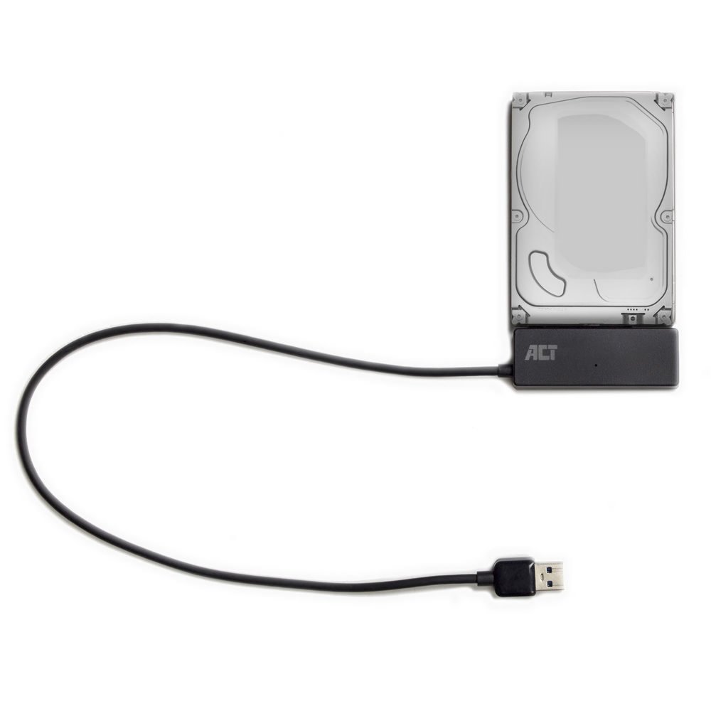 ACT 2,5 inch en 3,5 inch SATA HDD SSD naar USB 3.2 Gen1 adap 6