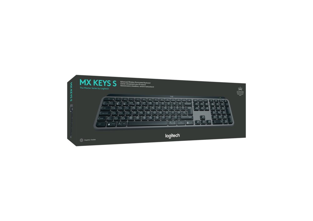 TB Logitech MX Keys S RF Wireless BT QWERTY USGrafiet 31