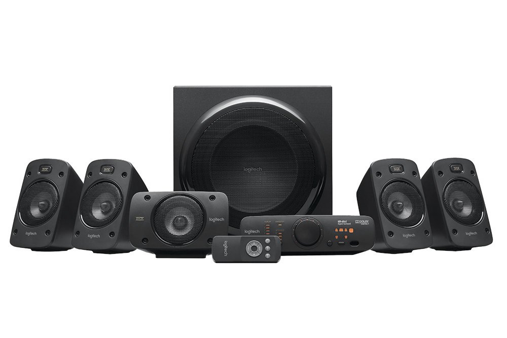Logitech Z906 Speaker set 5.1 kanalen 500 W Zwart 6