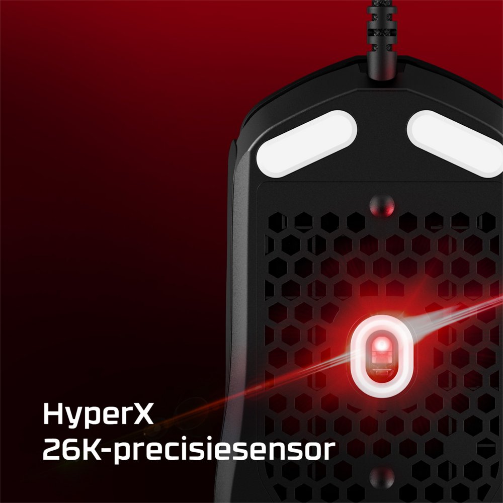 HyperX Pulsefire Haste 2 - gamingmuis (zwart) 9
