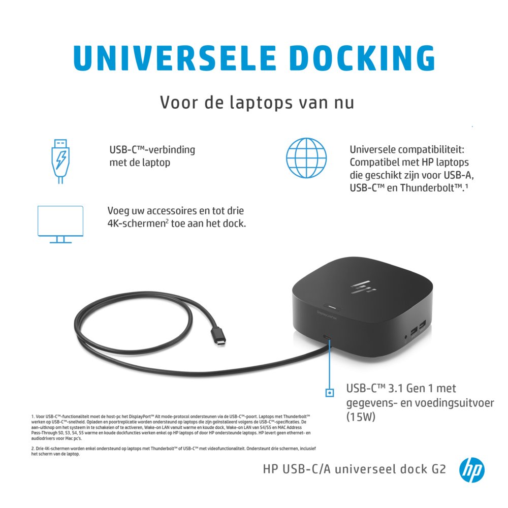 HP USB-C dock G5 13