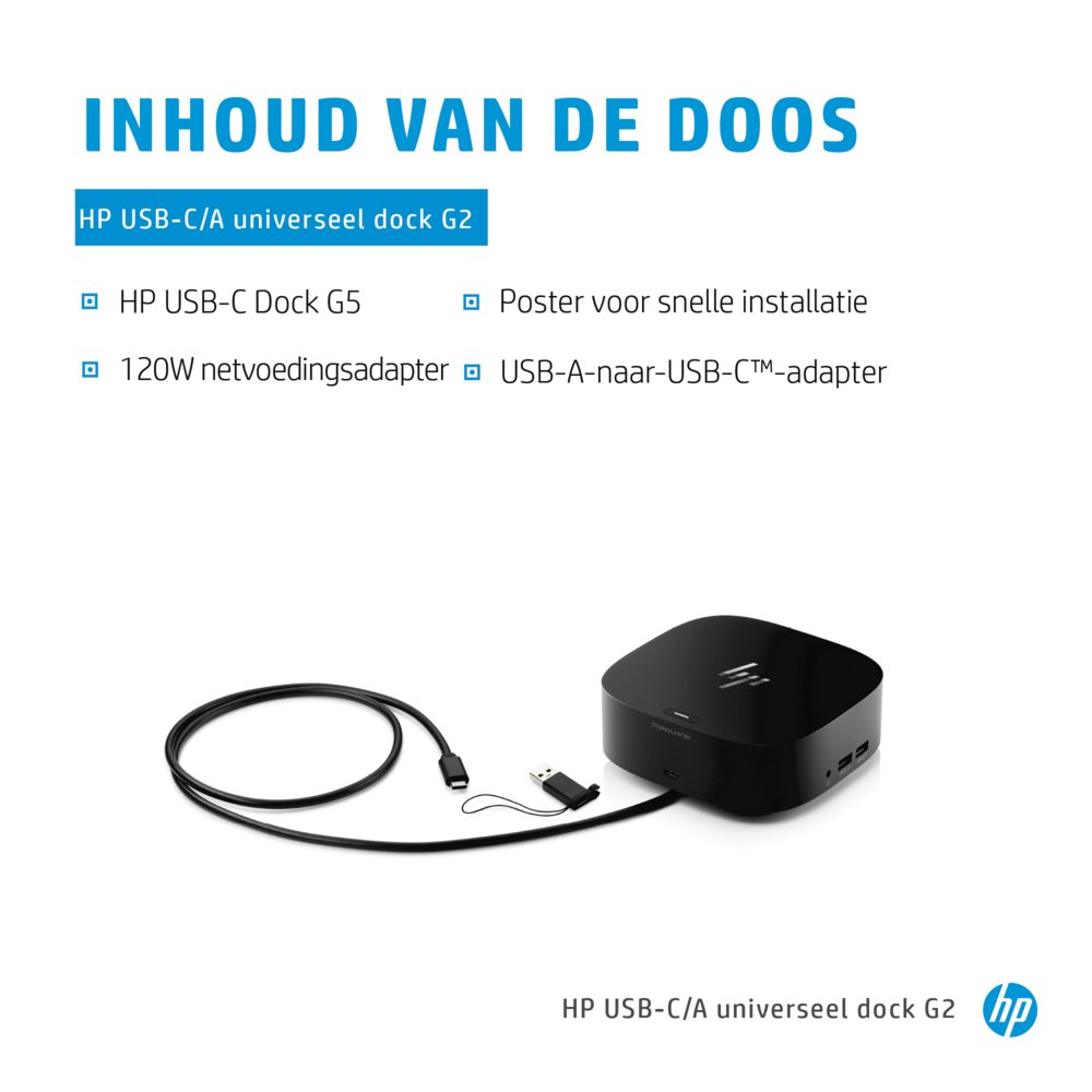 HP USB-C dock G5 12