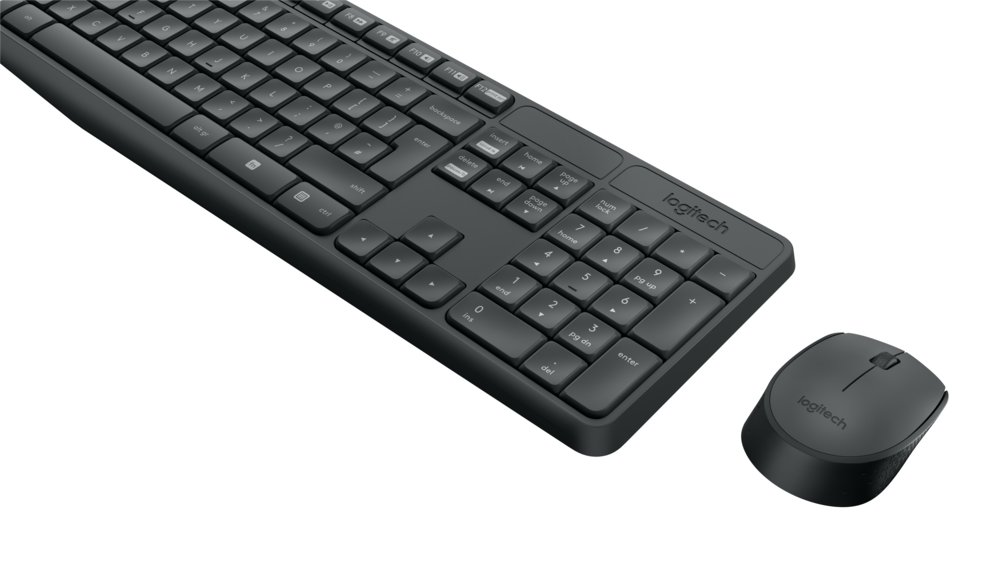 KYB Logitech Ret. Wireless Desktopset Keyboard + Mouse MK235 2