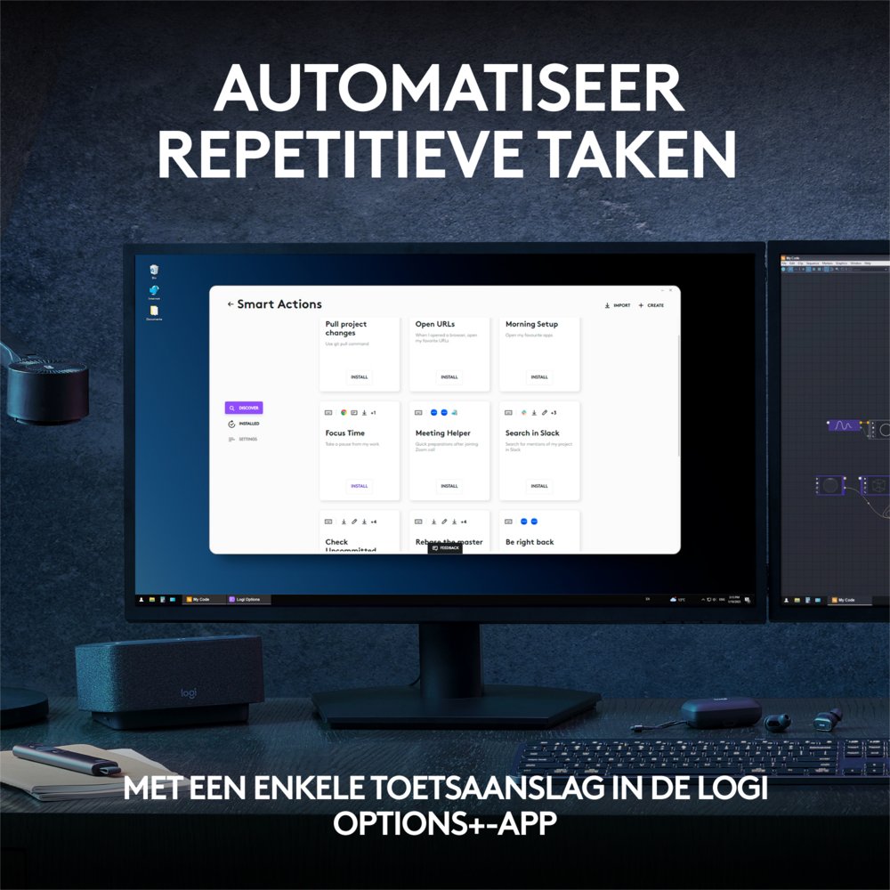 TB Logitech MX Keys S RF Wireless BT QWERTY USGrafiet 15