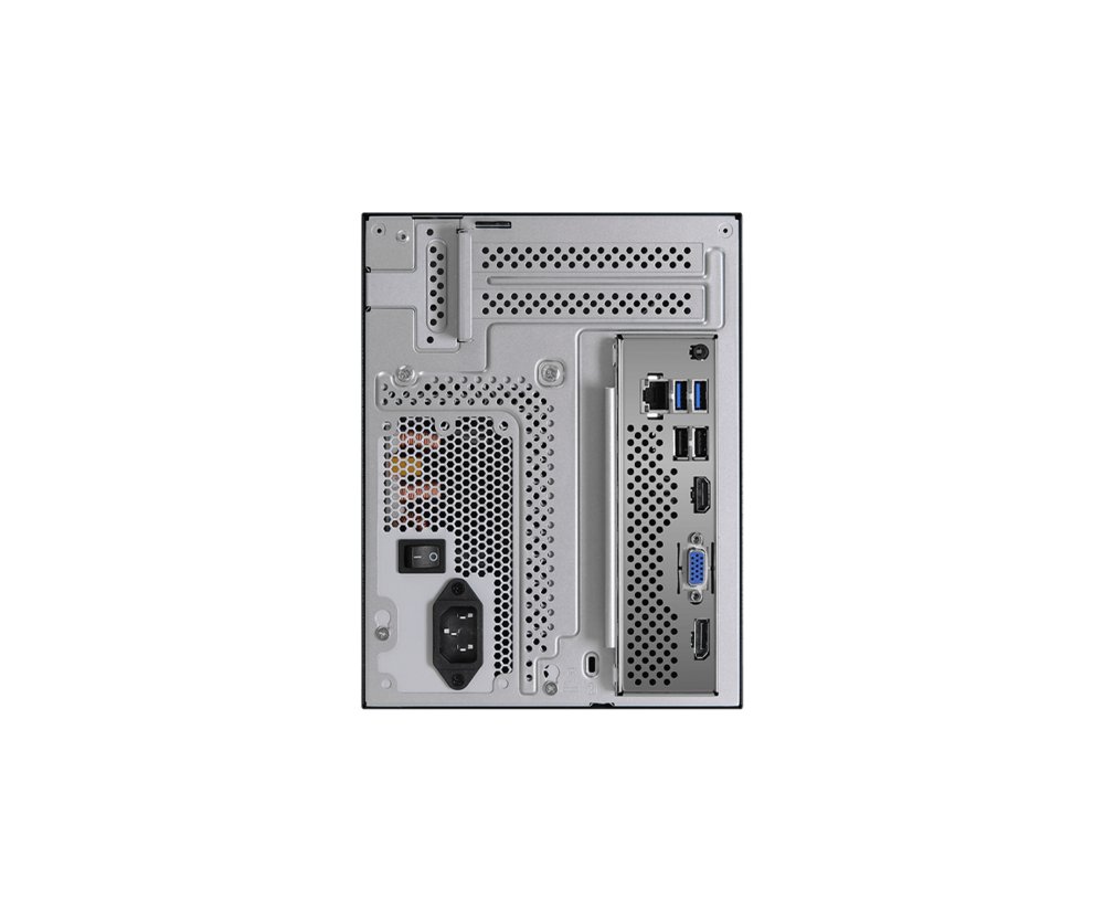 Asrock DeskMeet X300 8L formaat PC Zwart AMD X300 Socket AM4 4