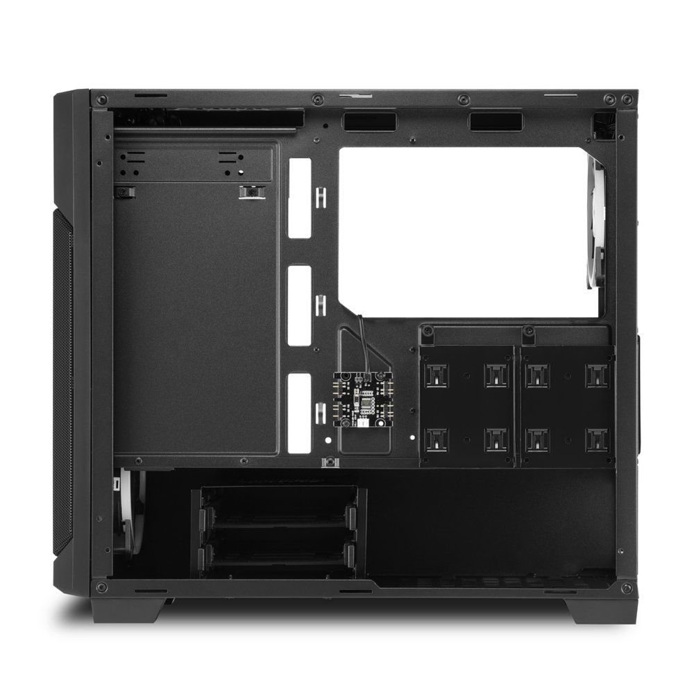 Case Sharkoon V1000 RGB Micro Tower Zwart 6