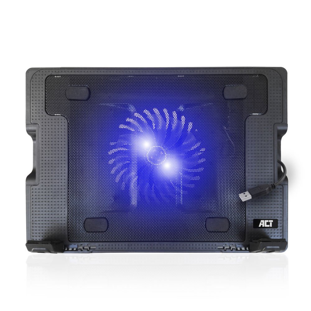 ACT AC8110 notebook cooling pad 43,9 cm (17.3") 1000 RPM Zwa 3