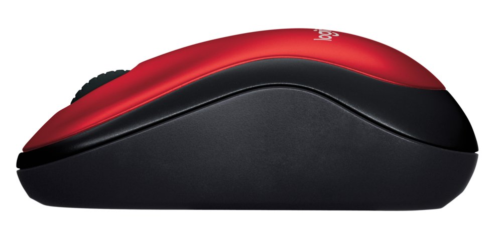 MS Logitech M185 Wireless Mouse Red 4