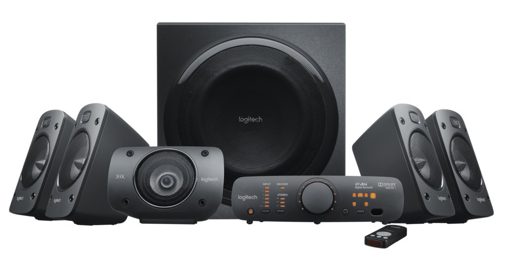 Logitech Z906 Speaker set 5.1 kanalen 500 W Zwart 3