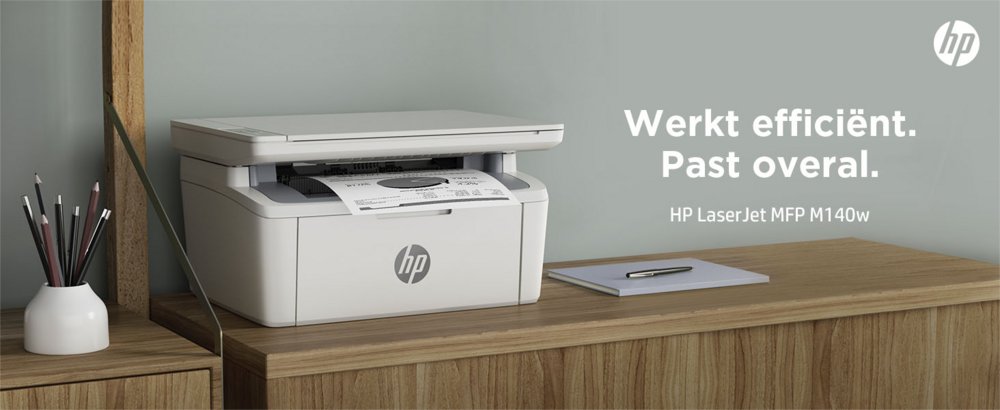 HP LaserJet MFP M140w AIO Printer 8