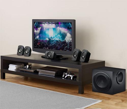 Logitech Z906 Speaker set 5.1 kanalen 500 W Zwart 16