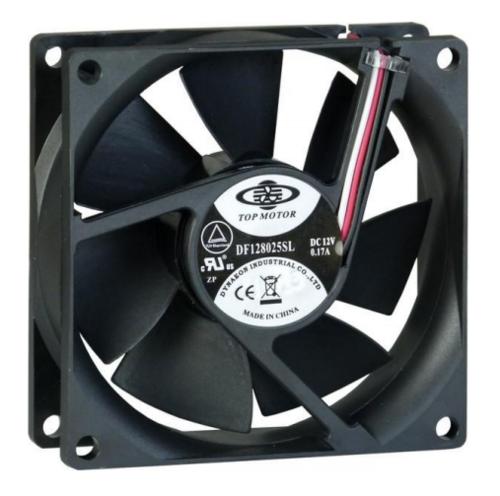 FAN Inter-Tech 80MM FAN/Cooler Zwart 2