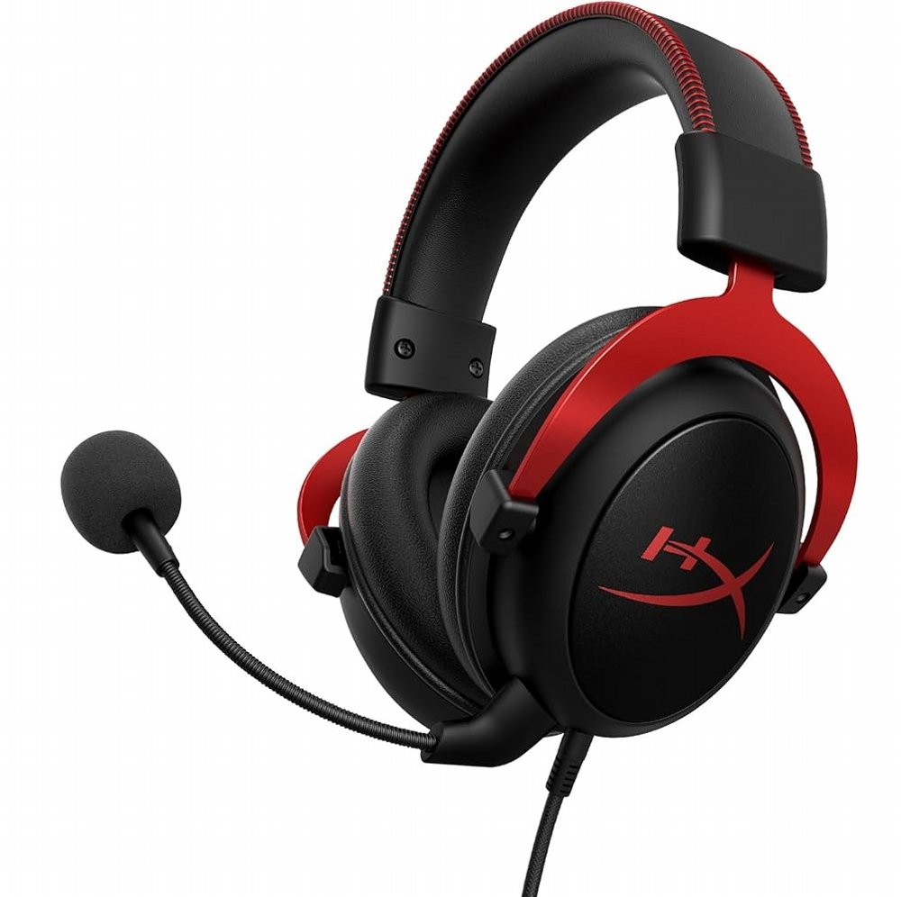 HyperX Cloud II – gamingheadset (zwart-rood)