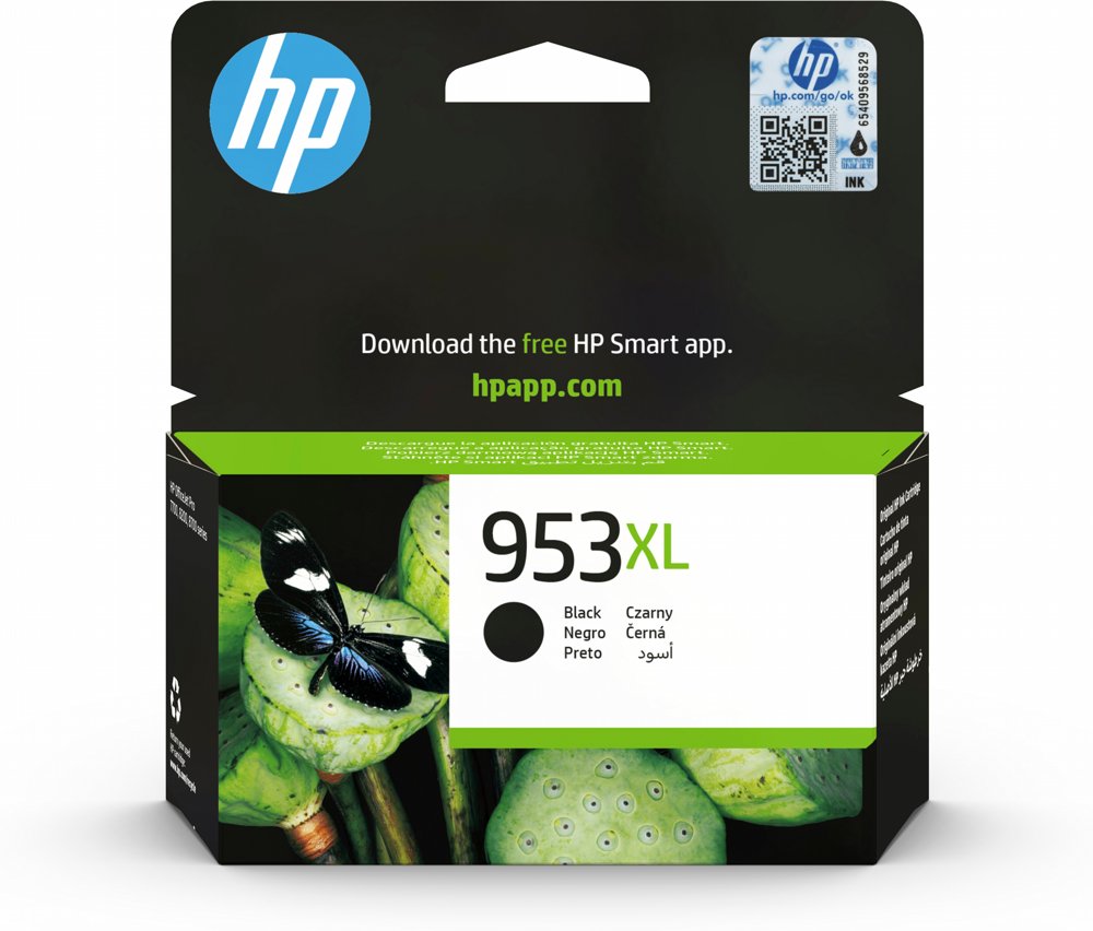 INK. HP 953XL originele high-capacity zwarte inktcartridge