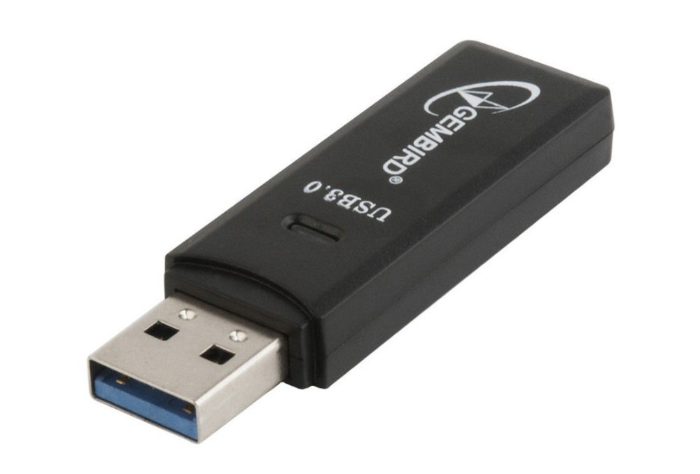 Gembird Cardreader USB3.0 SD USB Zwart
