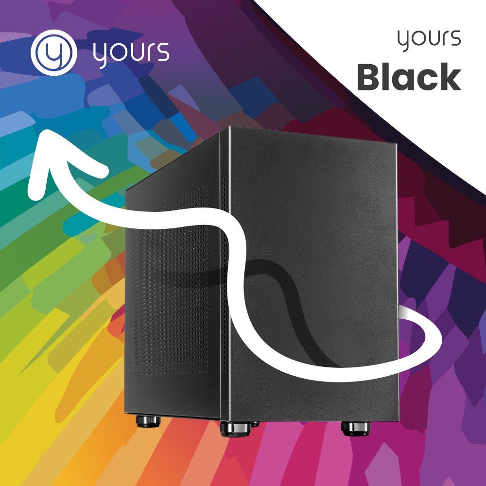 YOURS BLACK /INTEL I7 14GEN /16GB / 1TB SSD/ W11