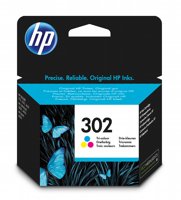 HP 302 originele drie-kleuren inktcartridge