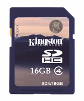 Kingston Technology 16GB SDHC Card