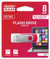 Storage Goodram Flashdrive 'Twister' 8GB USB3.0 Red