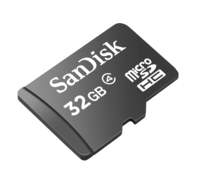 Sandisk MicroSD 32GB Class 4 w/o Adapter