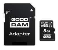 Goodram Micro SD + Adapter 8GB Class10 UHS I