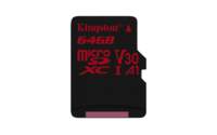 Kingston Technology Canvas React 64GB MicroSDXC UHS-I Klasse 10 flashgeheugen