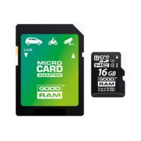 Goodram 16GB Micro SD + adapt /4K Class 10