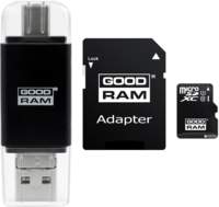 Goodram OTG cardreader + 64GB Micro SD + adapt / Type A/B/C