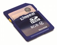 Kingston Technology 8GB SDHC Card
