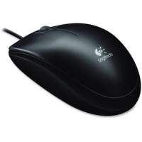 Logitech B100 USB Optisch 800DPI Zwart muis