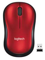 LOGITECH M185 Wireless Mouse Red